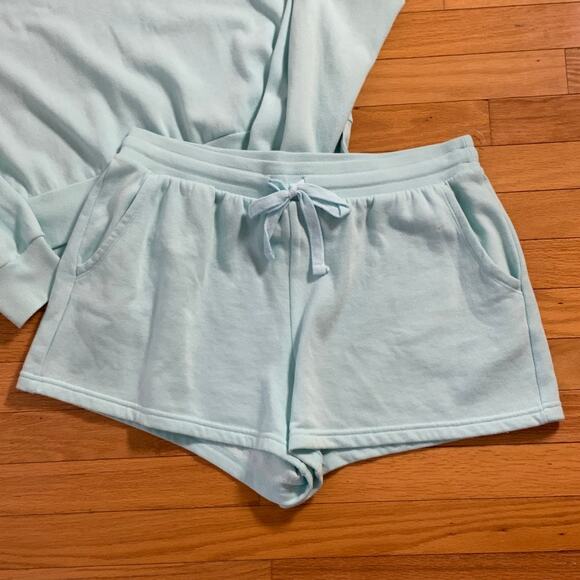 Colsie 2pc short set size large - Picture 2 of 5